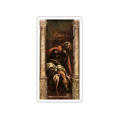 TINTORETTO, Jacopo Robusti - 33stroch (Artwork) STICKER Vinyl Die-Cut Decal White Die-Cut 2 Inch - The Sticker Space