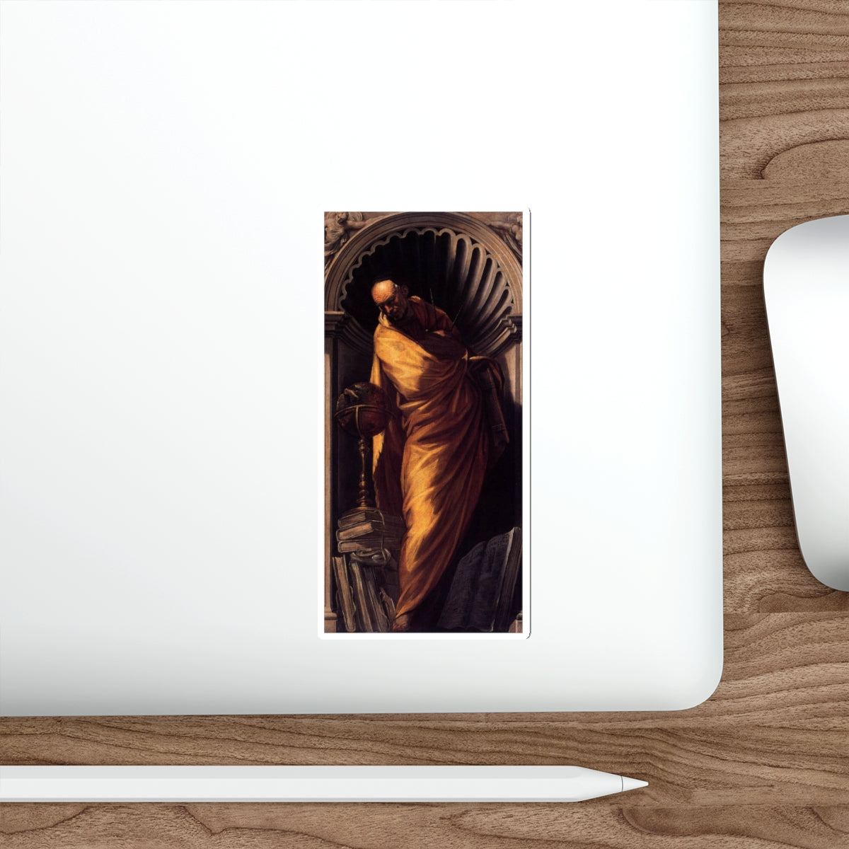 TINTORETTO, Jacopo Robusti - A Philosopher (Artwork) STICKER Vinyl Die-Cut Decal-The Sticker Space