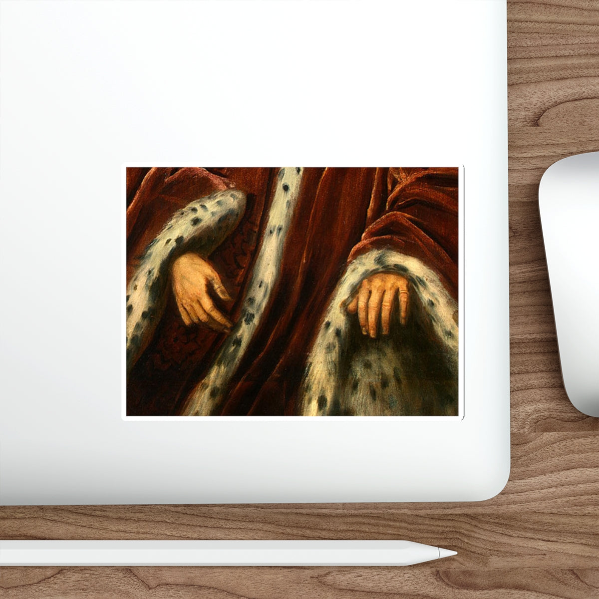 TINTORETTO, Jacopo Robusti - A Procurator of Saint Mark.s d (Artwork) STICKER Vinyl Die-Cut Decal-The Sticker Space