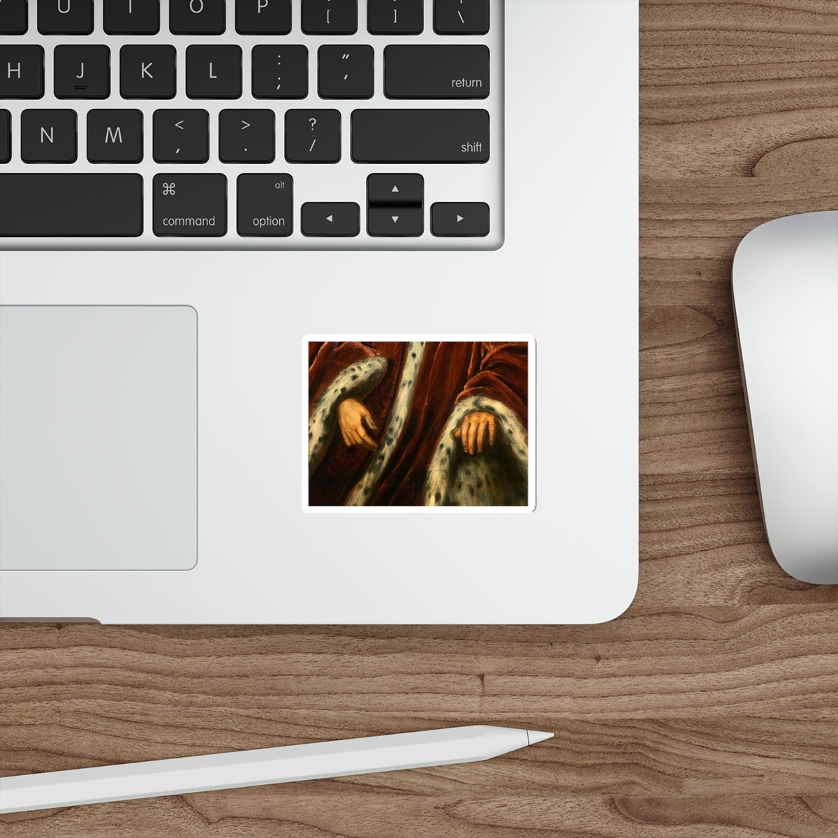 TINTORETTO, Jacopo Robusti - A Procurator of Saint Mark.s d (Artwork) STICKER Vinyl Die-Cut Decal-The Sticker Space