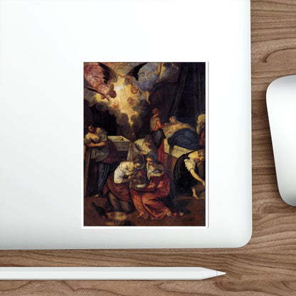 TINTORETTO, Jacopo Robusti - Birth of St John the Baptist (Artwork) STICKER Vinyl Die-Cut Decal-The Sticker Space