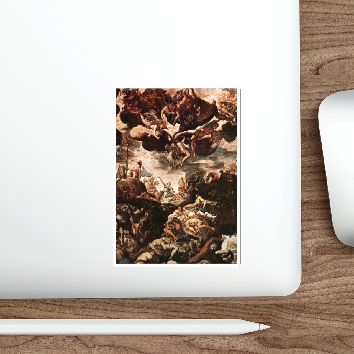 TINTORETTO, Jacopo Robusti - Brazen_Serpent (Artwork) STICKER Vinyl Die-Cut Decal-The Sticker Space