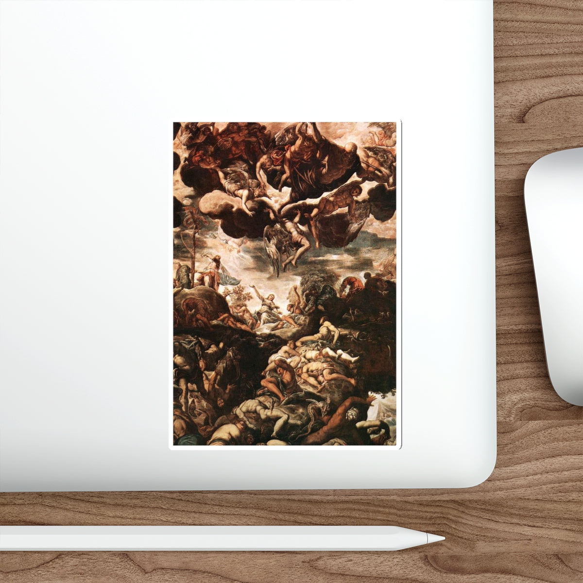 TINTORETTO, Jacopo Robusti - Brazen_Serpent (Artwork) STICKER Vinyl Die-Cut Decal-The Sticker Space