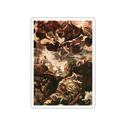 TINTORETTO, Jacopo Robusti - Brazen_Serpent (Artwork) STICKER Vinyl Die-Cut Decal White Die-Cut 3 Inch - The Sticker Space