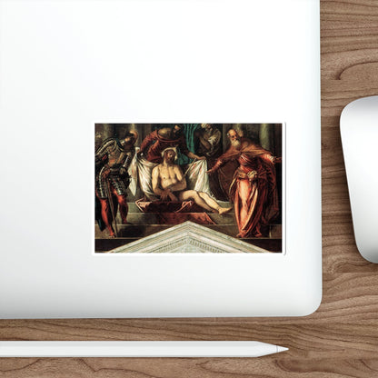 TINTORETTO, Jacopo Robusti - Crowning with Thorns (Artwork) STICKER Vinyl Die-Cut Decal-The Sticker Space