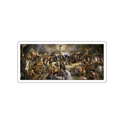 TINTORETTO, Jacopo Robusti - Crucifixion (Artwork) STICKER Vinyl Die-Cut Decal White Die-Cut 2 Inch - The Sticker Space