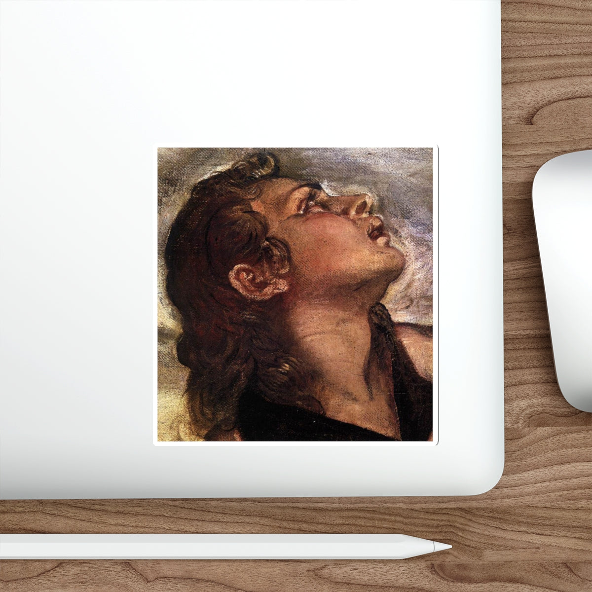 TINTORETTO, Jacopo Robusti - Crucifixion (detail)3 (Artwork) STICKER Vinyl Die-Cut Decal-The Sticker Space