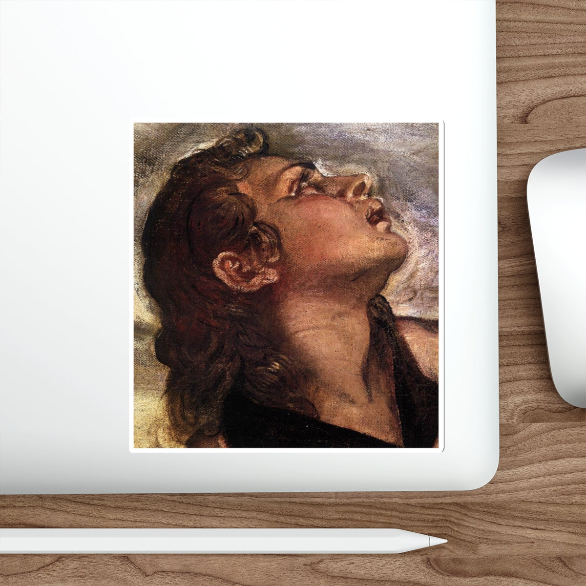 TINTORETTO, Jacopo Robusti - Crucifixion (detail)3 (Artwork) STICKER Vinyl Die-Cut Decal-The Sticker Space