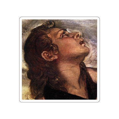 TINTORETTO, Jacopo Robusti - Crucifixion (detail)3 (Artwork) STICKER Vinyl Die-Cut Decal-White-The Sticker Space