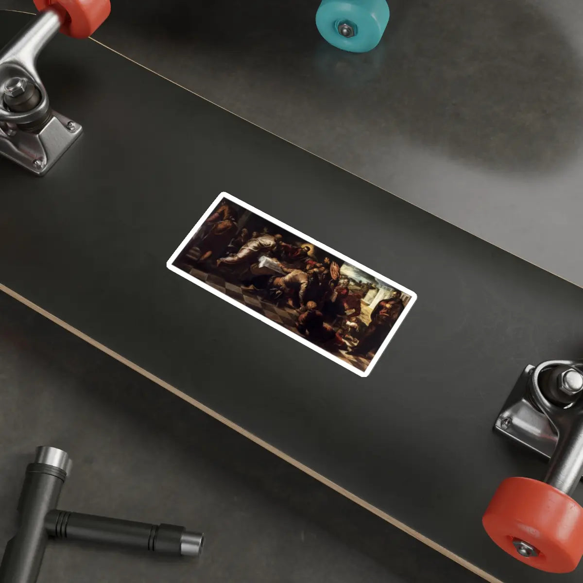 SKU:22606367950390601243 Sticker types:White Shape:Die-Cut Sizes:6" × 6"