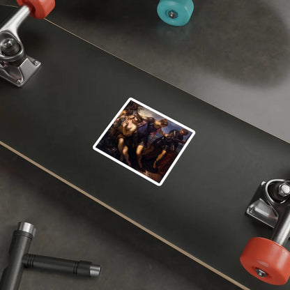 SKU:11658890505816687933 Sticker types:White Shape:Die-Cut Sizes:4" × 4"