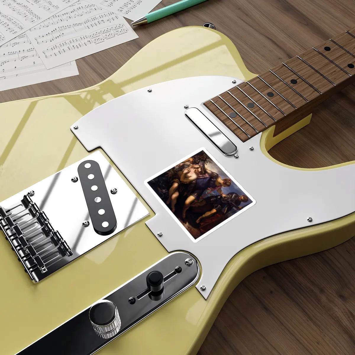 SKU:11658890505816687933 Sticker types:White Shape:Die-Cut Sizes:4" × 4"