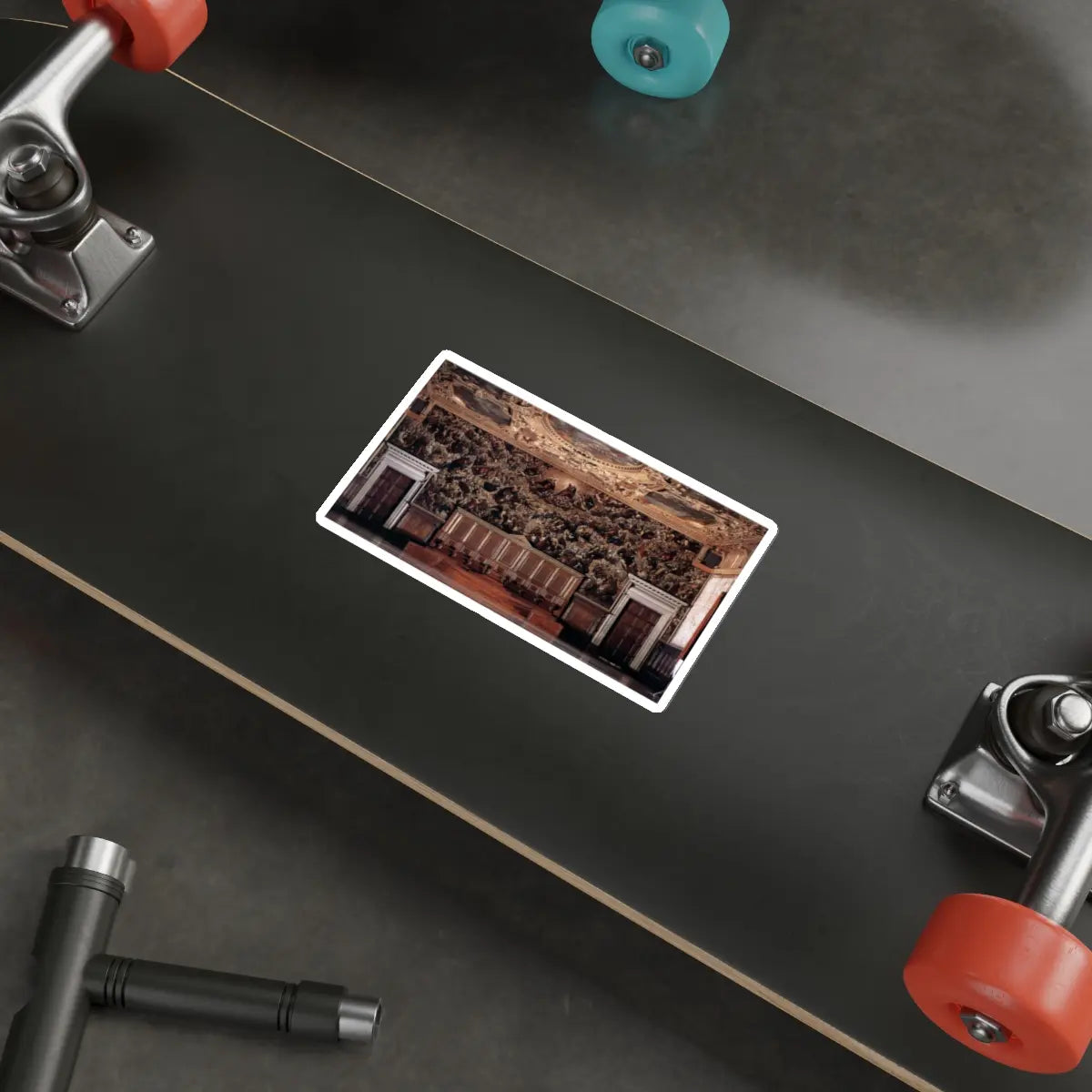 SKU:16460522886022145384 Sticker types:White Shape:Die-Cut Sizes:5" × 5"