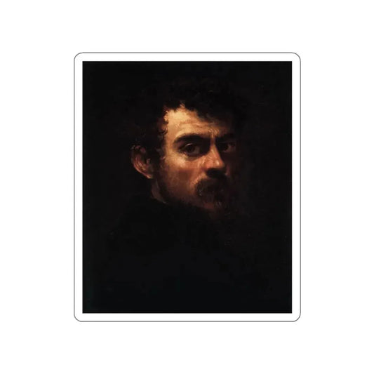 TINTORETTO, Jacopo Robusti - Self-Portrait (Artwork) STICKER Vinyl Die-Cut Decal White Die-Cut 2 Inch - The Sticker Space