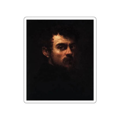 TINTORETTO, Jacopo Robusti - Self-Portrait (Artwork) STICKER Vinyl Die-Cut Decal White Die-Cut 5 Inch - The Sticker Space