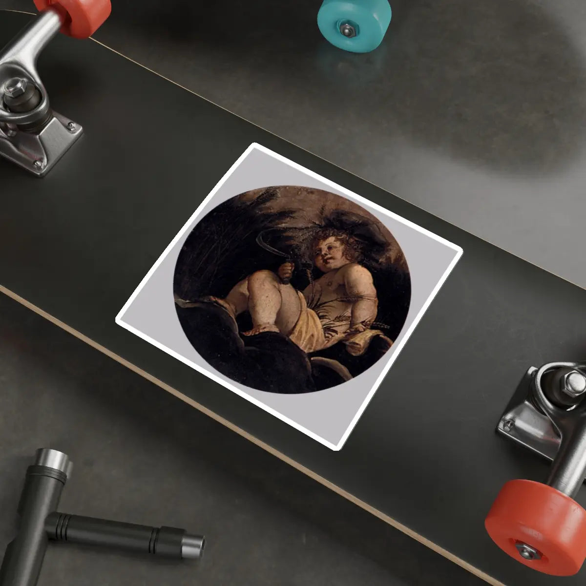 SKU:27658387933765317775 Sticker types:White Shape:Die-Cut Sizes:6" × 6"