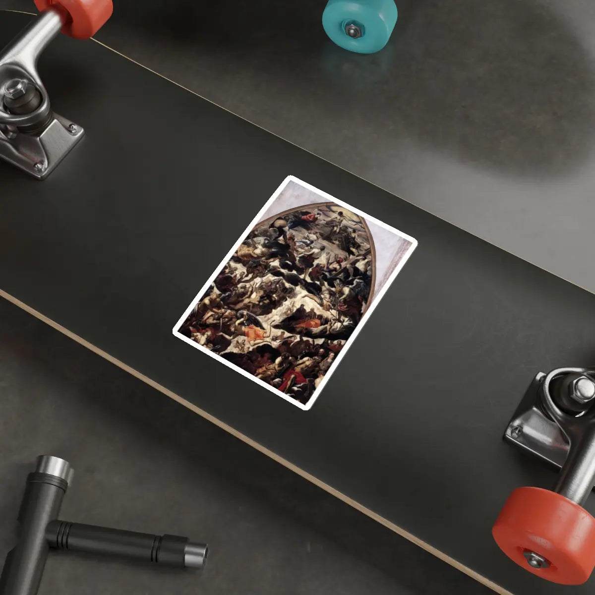 SKU:38227661548784370218 Sticker types:White Shape:Die-Cut Sizes:5" × 5"