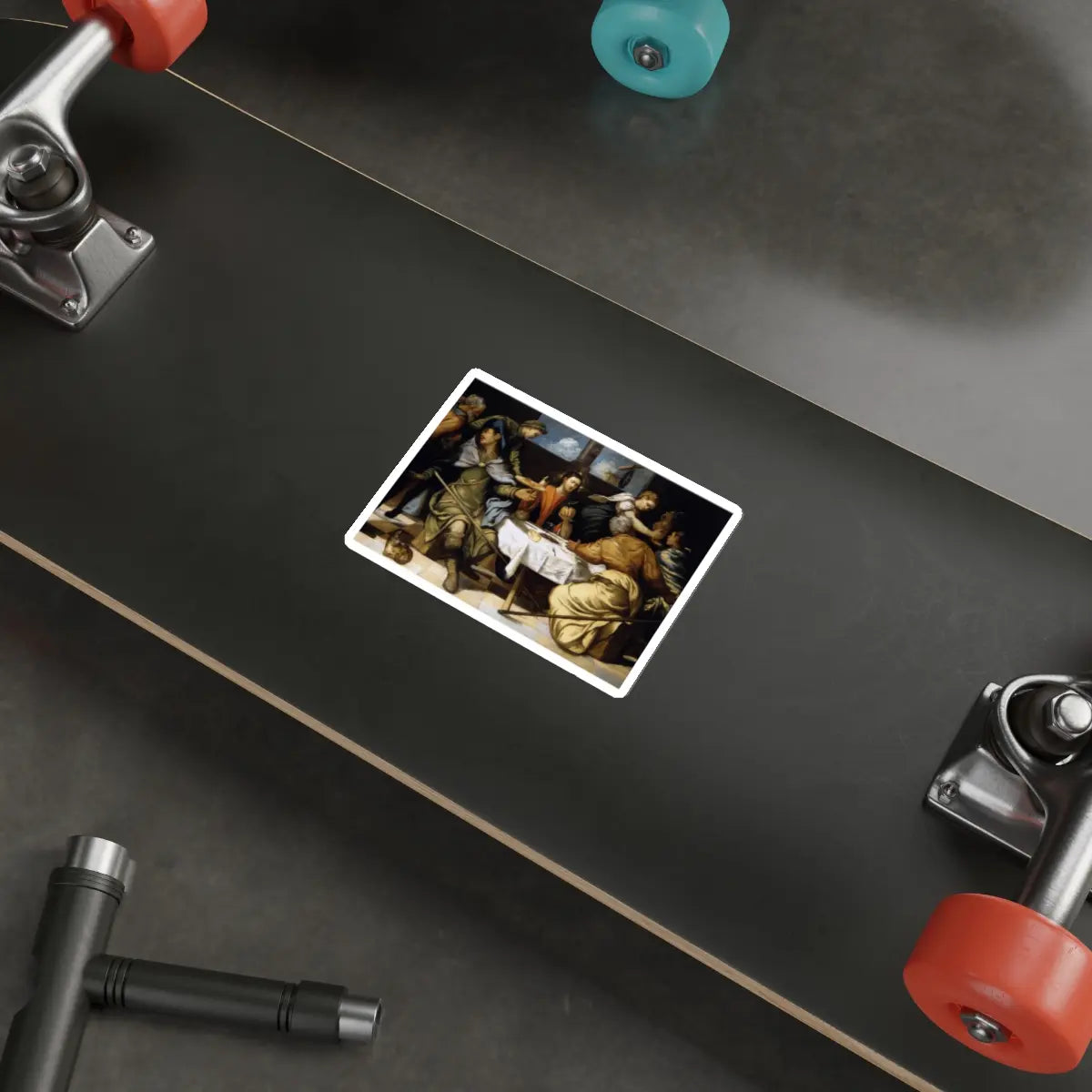 SKU:15215757427731750649 Sticker types:White Shape:Die-Cut Sizes:4" × 4"