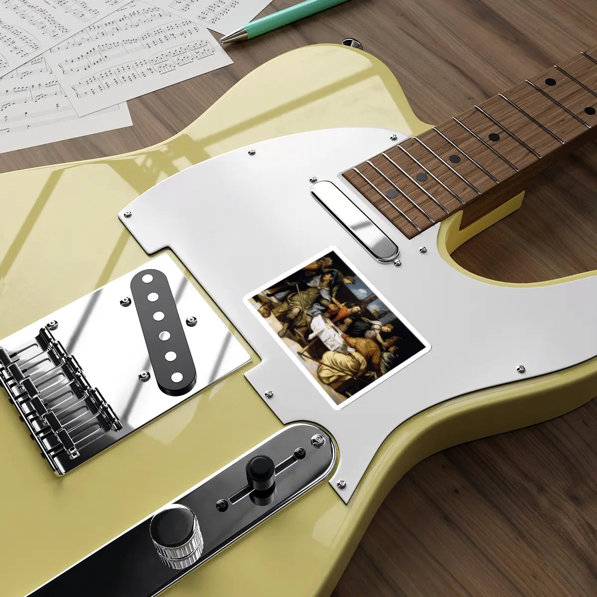 SKU:15215757427731750649 Sticker types:White Shape:Die-Cut Sizes:4" × 4"