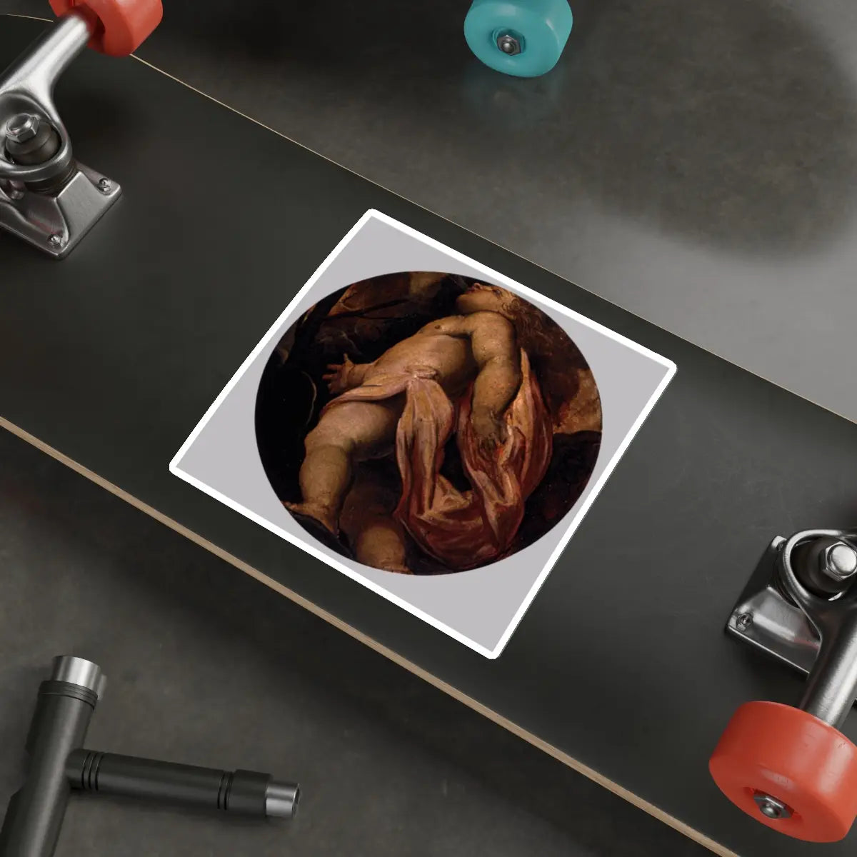 SKU:15422578474204873664 Sticker types:White Shape:Die-Cut Sizes:6" × 6"