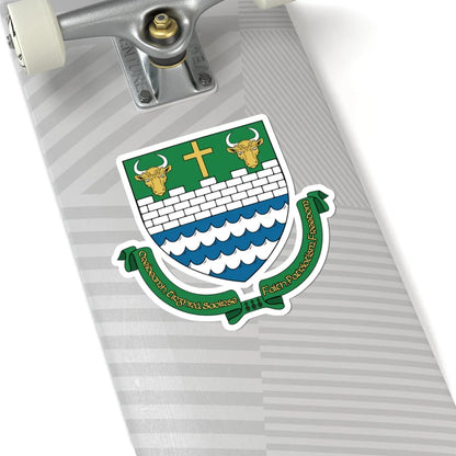 Tipp Town COA (Ireland) (Coat of Arms) STICKER Vinyl Kiss-Cut Decal - The Sticker Space