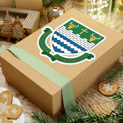 Tipp Town COA (Ireland) (Coat of Arms) STICKER Vinyl Kiss-Cut Decal - The Sticker Space