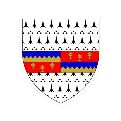 Tipperary COA (Ireland) (Coat of Arms) STICKER Vinyl Kiss-Cut Decal 3 Inch White - The Sticker Space
