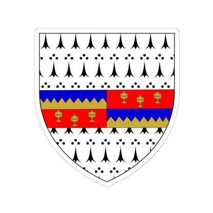 Tipperary COA (Ireland) (Coat of Arms) STICKER Vinyl Kiss-Cut Decal 6 Inch White - The Sticker Space