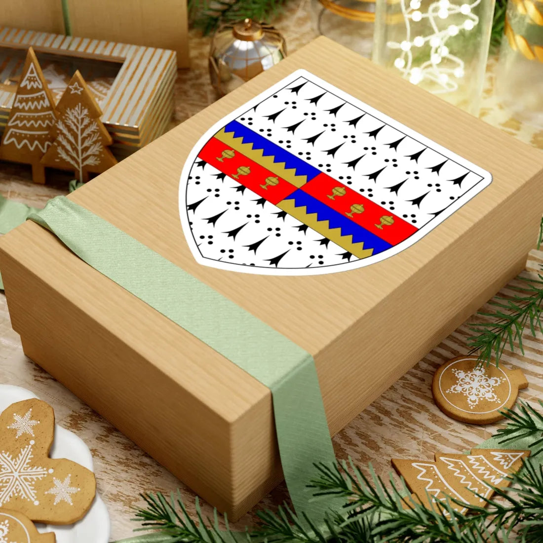 Tipperary COA (Ireland) (Coat of Arms) STICKER Vinyl Kiss-Cut Decal - The Sticker Space