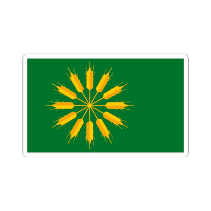 Tiree Island Flag (Scotland) STICKER Vinyl Kiss-Cut Decal 6 Inch White - The Sticker Space