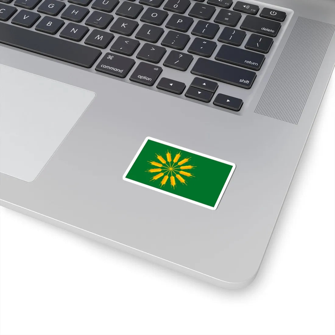 Tiree Island Flag (Scotland) STICKER Vinyl Kiss-Cut Decal - The Sticker Space