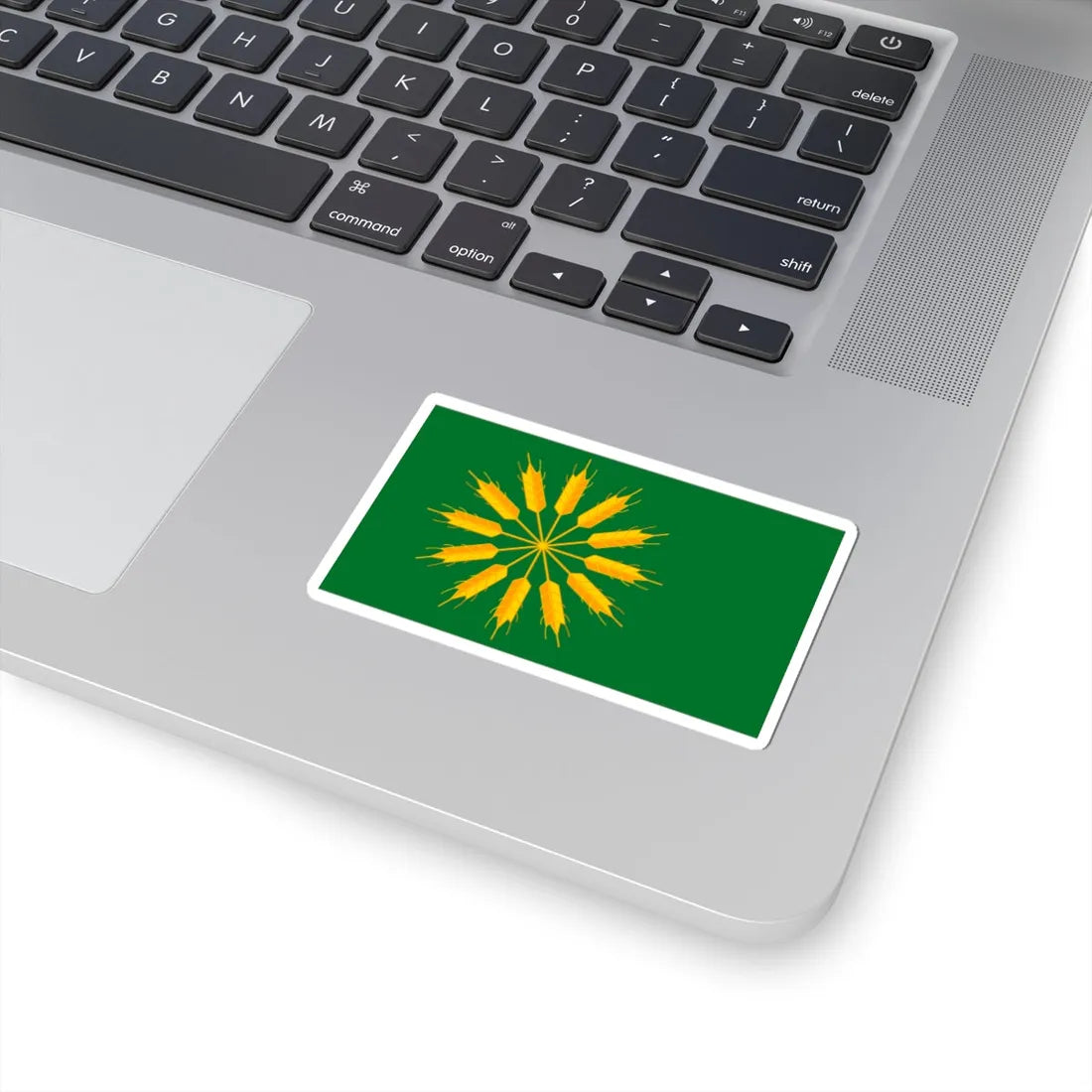 Tiree Island Flag (Scotland) STICKER Vinyl Kiss-Cut Decal - The Sticker Space
