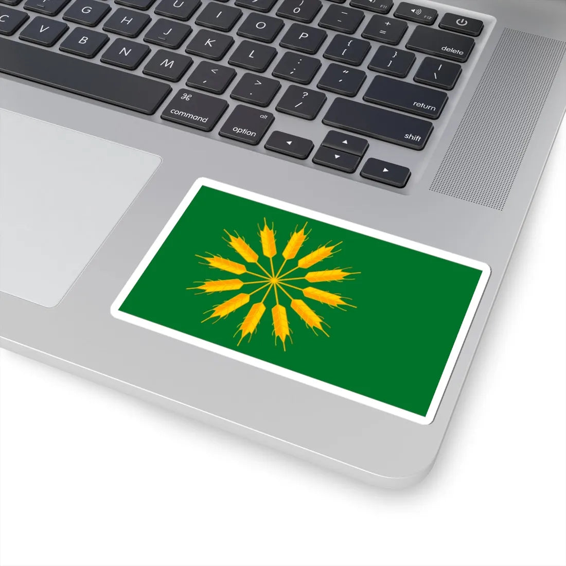 Tiree Island Flag (Scotland) STICKER Vinyl Kiss-Cut Decal - The Sticker Space