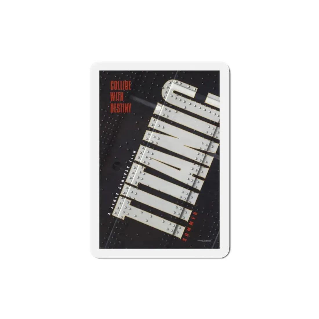 Titanic 1997 Movie Poster Refrigerator Magnet 4 Inch - The Sticker Space