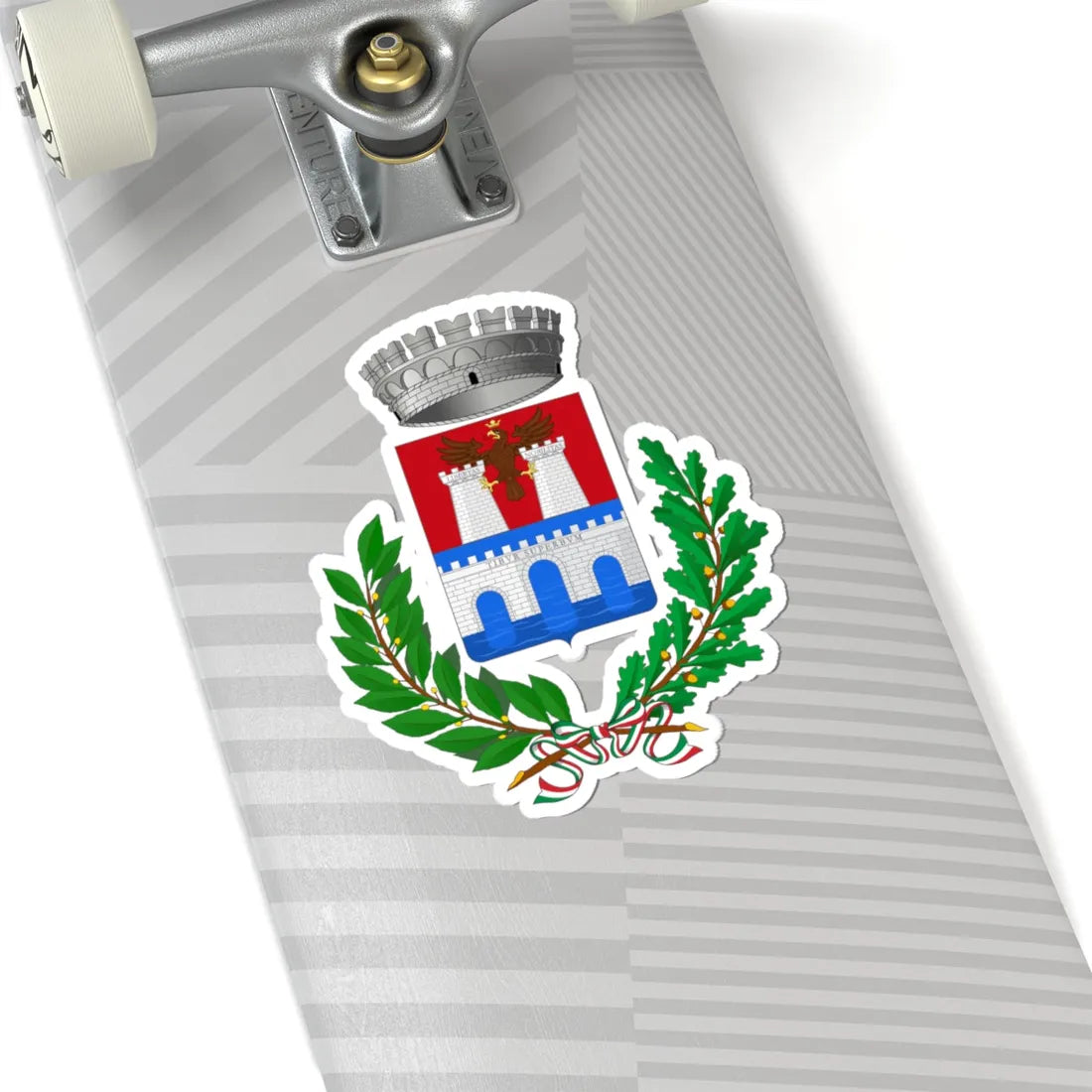 Tivoli-Stemma (Italy) (Coat of Arms) STICKER Vinyl Kiss-Cut Decal - The Sticker Space