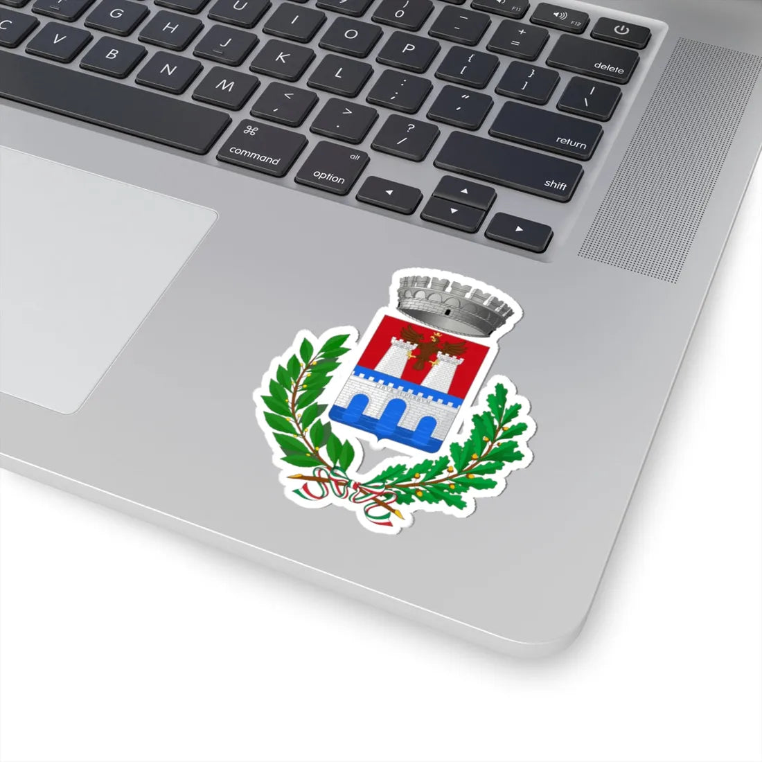 Tivoli-Stemma (Italy) (Coat of Arms) STICKER Vinyl Kiss-Cut Decal - The Sticker Space