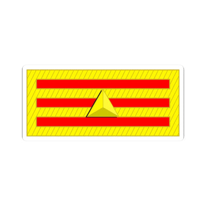Tiwan Army OF 3 1928 (China) (Military Rank) STICKER Vinyl Kiss-Cut Decal 2 Inch White - The Sticker Space