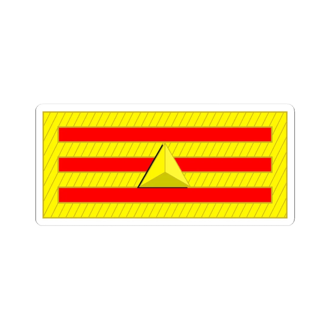 Tiwan Army OF 3 1928 (China) (Military Rank) STICKER Vinyl Kiss-Cut Decal 3 Inch White - The Sticker Space