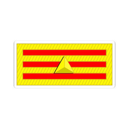 Tiwan Army OF 3 1928 (China) (Military Rank) STICKER Vinyl Kiss-Cut Decal 3 Inch White - The Sticker Space