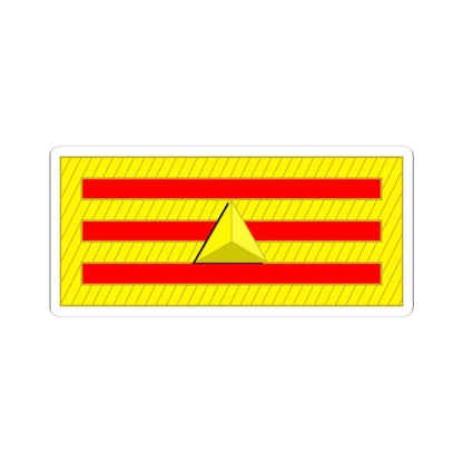 Tiwan Army OF 3 1928 (China) (Military Rank) STICKER Vinyl Kiss-Cut Decal 4 Inch White - The Sticker Space