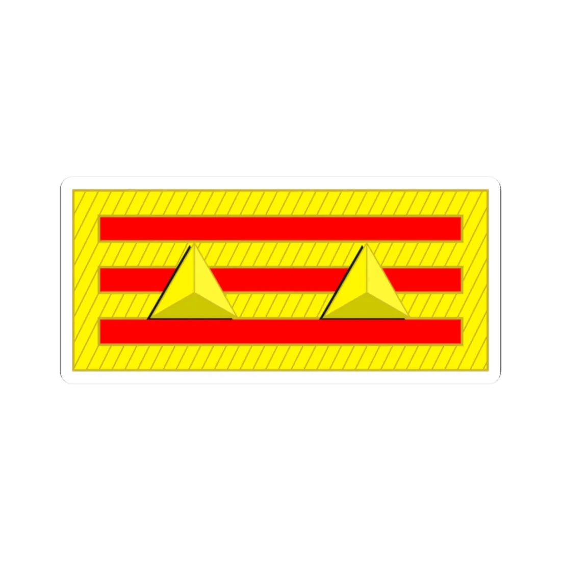 Tiwan Army OF 4 1928 (China) (Military Rank) STICKER Vinyl Kiss-Cut Decal 2 Inch White - The Sticker Space