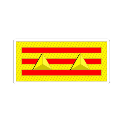 Tiwan Army OF 4 1928 (China) (Military Rank) STICKER Vinyl Kiss-Cut Decal 3 Inch White - The Sticker Space