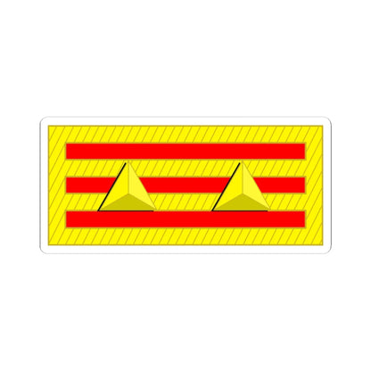 Tiwan Army OF 4 1928 (China) (Military Rank) STICKER Vinyl Kiss-Cut Decal 4 Inch White - The Sticker Space