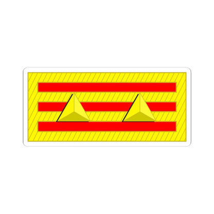 Tiwan Army OF 4 1928 (China) (Military Rank) STICKER Vinyl Kiss-Cut Decal 6 Inch White - The Sticker Space