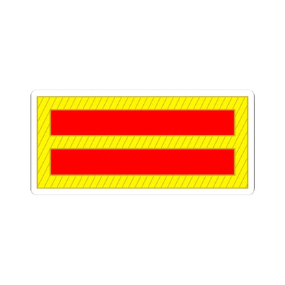 Tiwan Army WO 1928 (China) (Military Rank) STICKER Vinyl Kiss-Cut Decal 3 Inch White - The Sticker Space