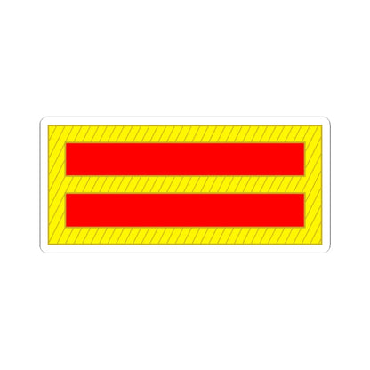Tiwan Army WO 1928 (China) (Military Rank) STICKER Vinyl Kiss-Cut Decal 4 Inch White - The Sticker Space