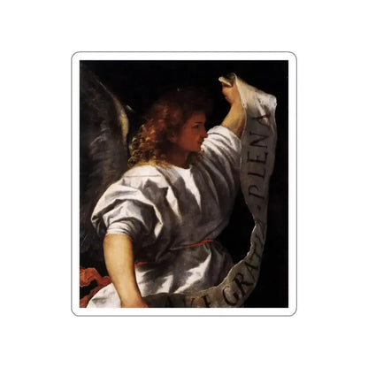 TIZIANO Vecellio - Archangel Gabriel (Artwork) STICKER Vinyl Die-Cut Decal White Die-Cut 4 Inch - The Sticker Space