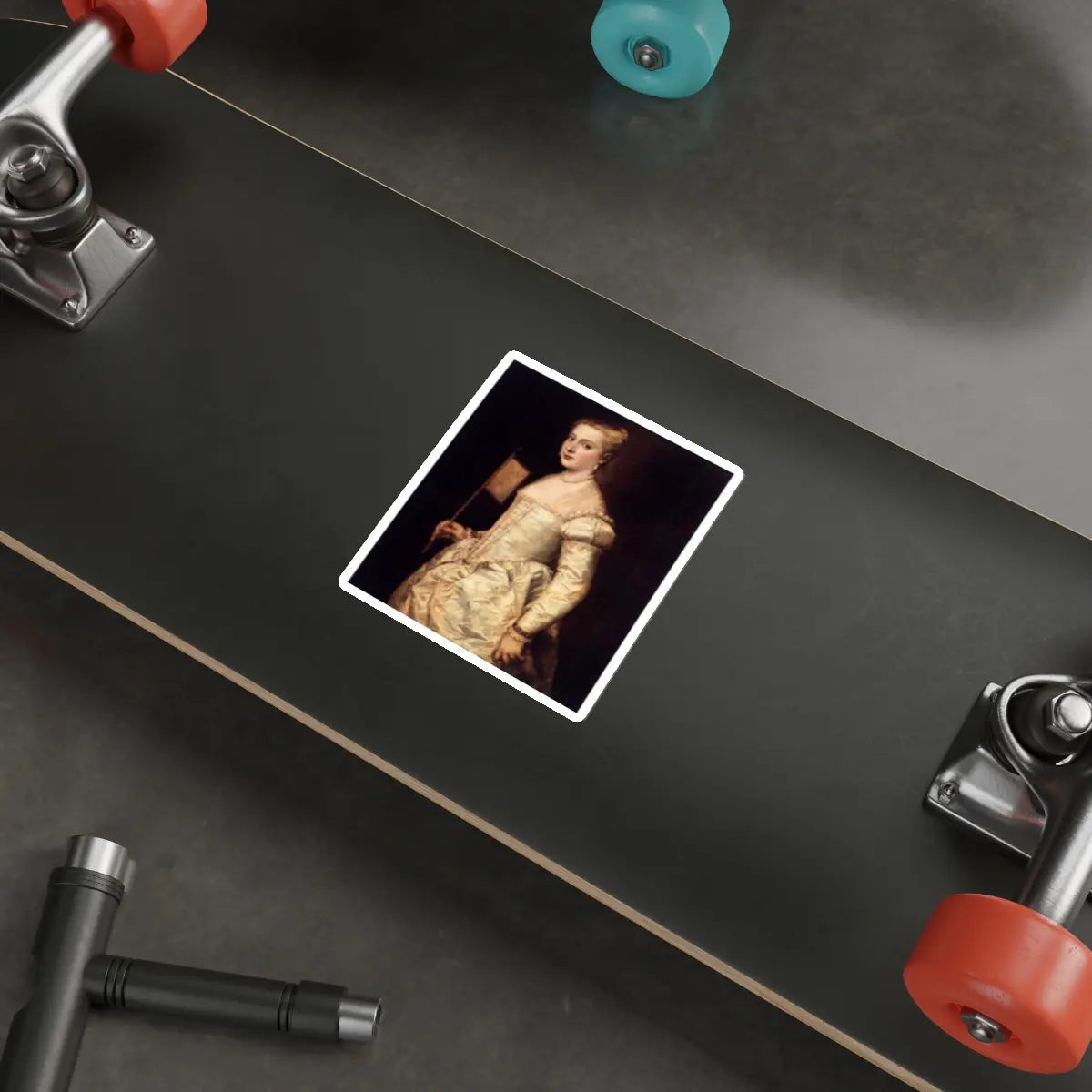 SKU:54463090648906169385 Sticker types:White Shape:Die-Cut Sizes:4" × 4"