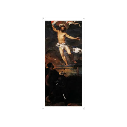 TIZIANO Vecellio - Resurrection (Artwork) STICKER Vinyl Die-Cut Decal White Die-Cut 3 Inch - The Sticker Space