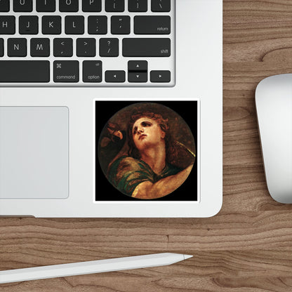 TIZIANO Vecellio - St John the Evangelist (Artwork) STICKER Vinyl Die-Cut Decal-The Sticker Space